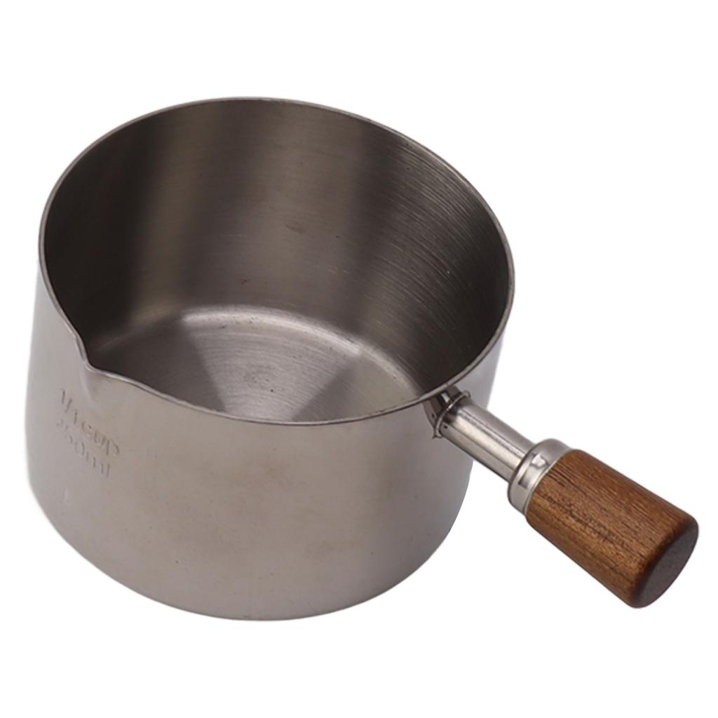 Matlagningssåskanna Professionell 304 Rostfri Stålsåskanna med Handtag för Matlagning Bankett