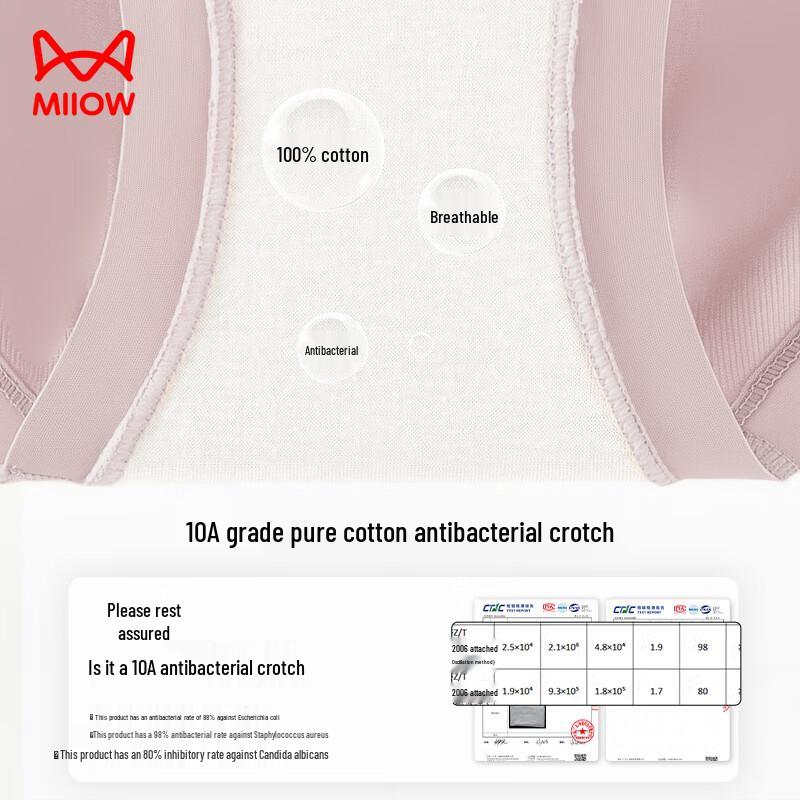 Miiow Women's High-Waist Tummy Control Butt Lift Briefs