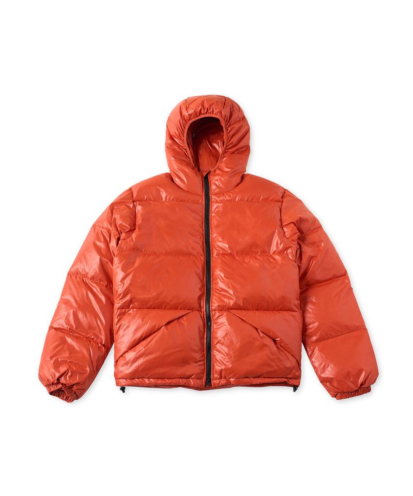 Bruman Hooded Down Jacket (Orange)