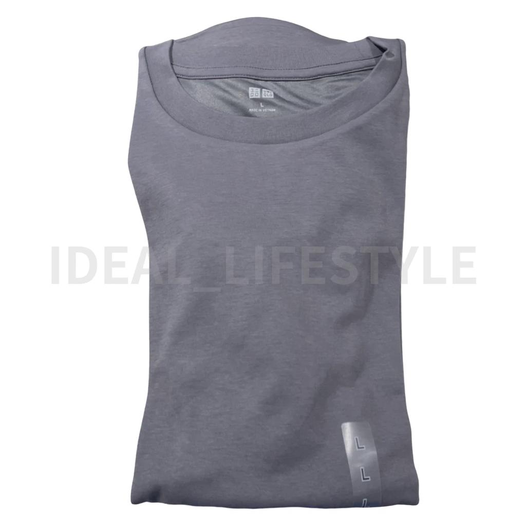 Uniqlo AIRism Cotton Sleeveless T-Shirt S-4XL Crew-Neck Tank Men 482760 NWT