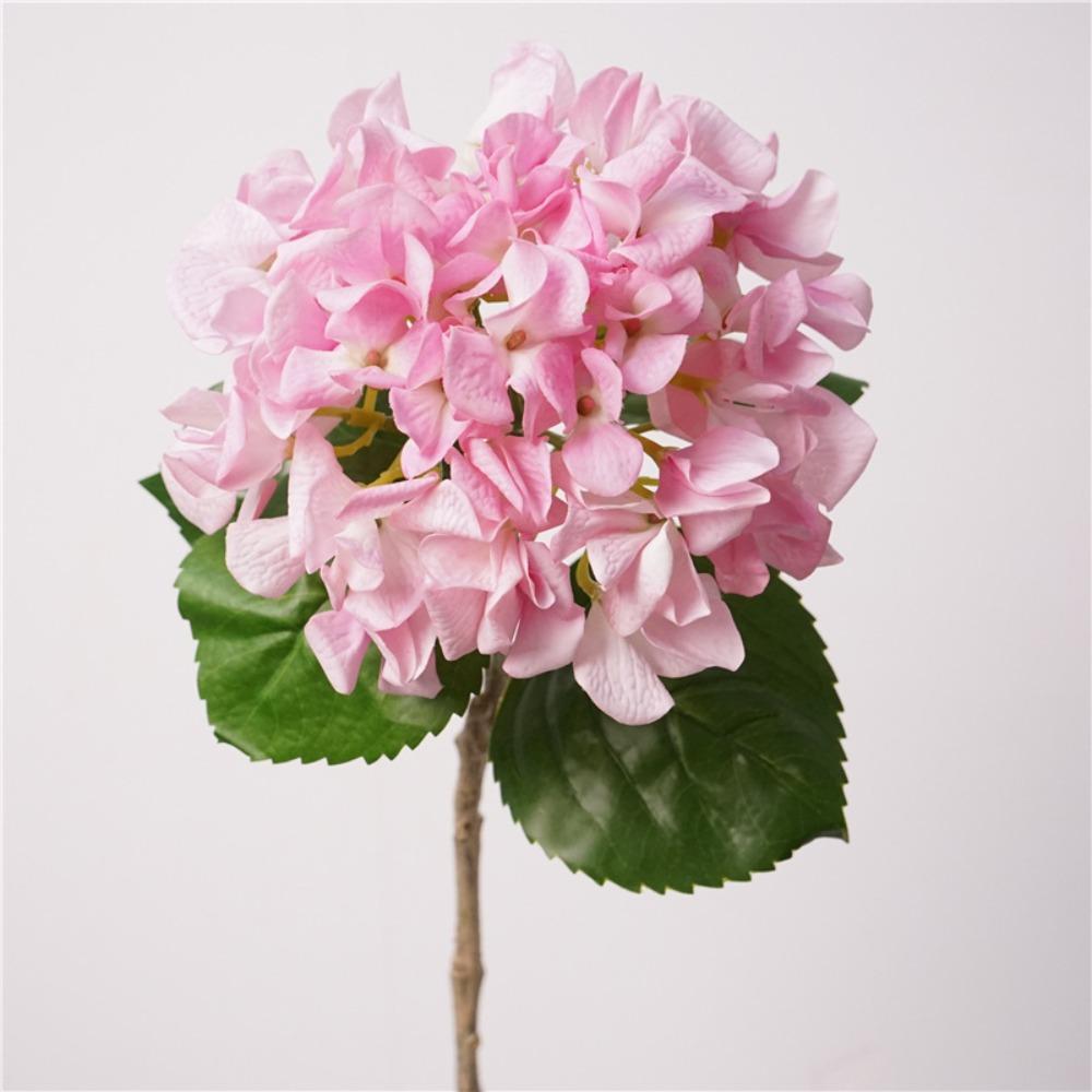 

Moisturizing Feel Artificial Hydrangea Multicolor Silk Flower Bridal Bouquet Real Touch DIY Flower Arrangements Wedding Flowers
