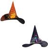 Retro Witch Hat Cloak Wand Accessory Unique Pumpkin Wizard Hat Fashion Accessory