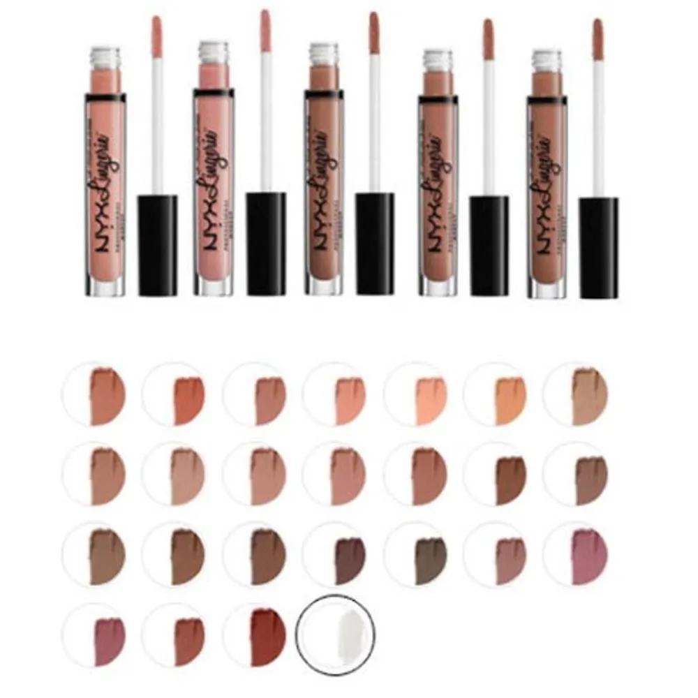 NYX Lip Lingerie Matte Liquid Lipstick 3.7g (Select 1 of 25 shades)
