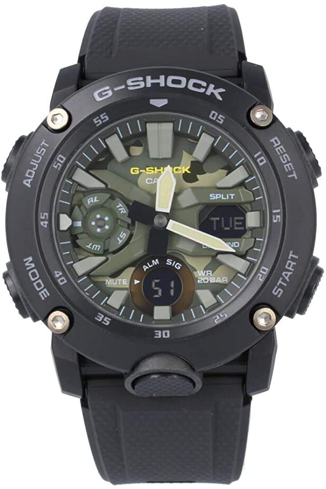 

Часы Casio G-Shock Ana-Digi Black Carbon/Resin 20 ATM Waterproof GA-2000SU-1A