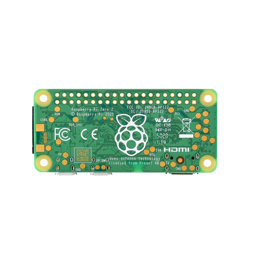 Raspberry Pi Zero 2 W mit angelötetem Pin-Header - Zweite Generation, Mehrere Pakete verfügbar