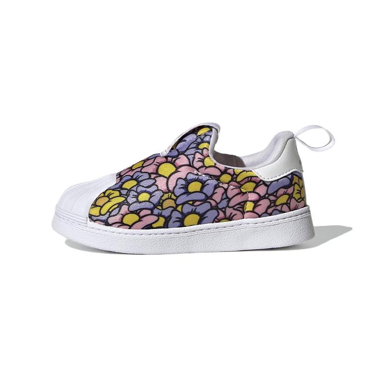 

Disney x Adidas Originals SUPERSTAR 360 Slip Resistant Abrasion Resistant Low top Toddler Shoes Pink Infant And Toddler GX3299 25