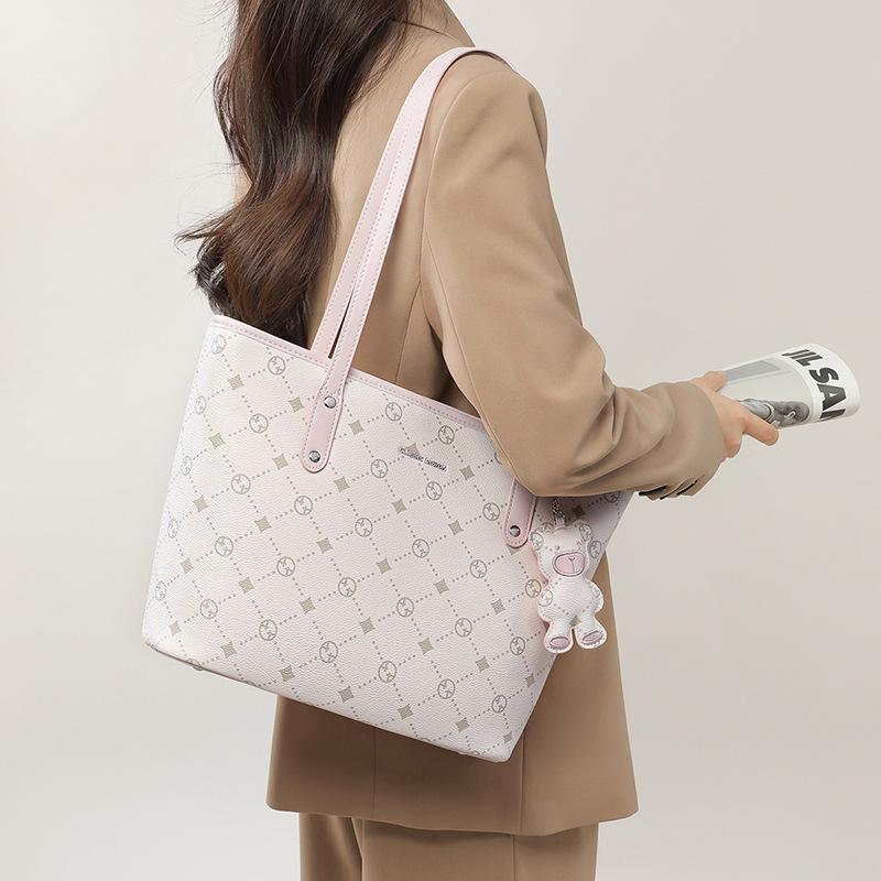 

Tote Bag Women S Bag High-End Sense Large Bag Single Shoulder Large Capacity Class Commuter Bag Luggage