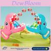 Bersaglio Giocattolo Sparatutto Dinosauro con Pistola Sparatutto per Bambini Gioco Indoor