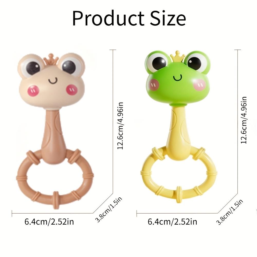 Frog Series Baby Toys with Bells & Clapping Hands - Interactive Sensory Play, Promotes Parent-Child Bonding