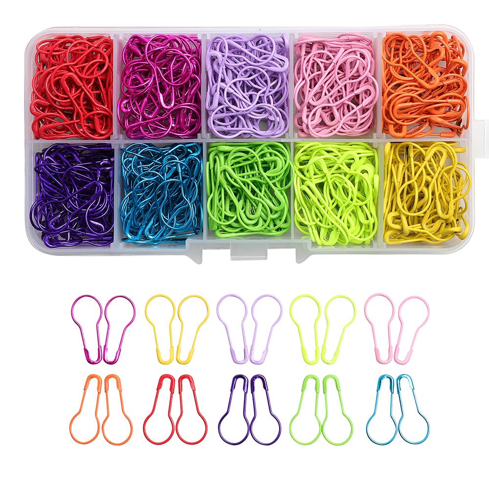 Gourd Safety Pins, Colorful Mixed Bulk Pin