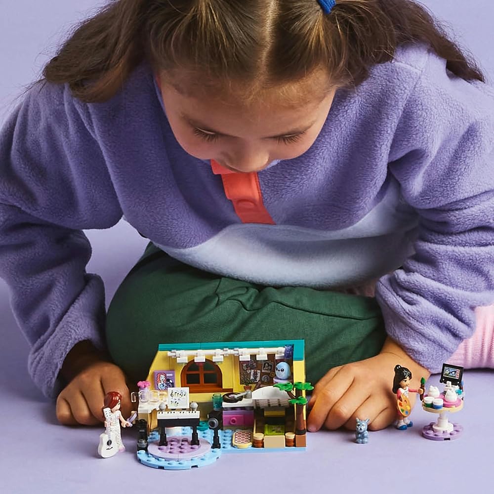 LEGO Friends Paisley Room Toy Set for Kids 6-9 Years Old Educational Building Blocks Playset