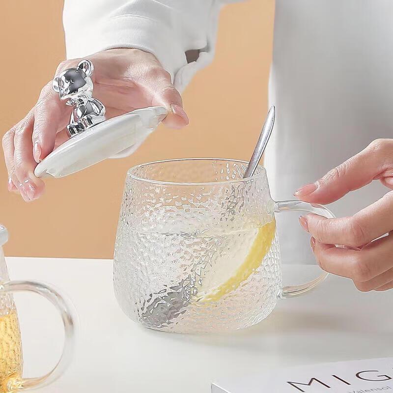 Cute Bear Glass Mug