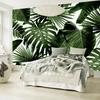 Tropical Rain Forest Wall Mural Banana Leaves Wallpaper  Living Room Bedroom TV Backgdrop Home Decor 3D Murals