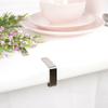 4x Steel Metal Clips Holder Clamp for Tablecloth, Oilcloth, Table Top