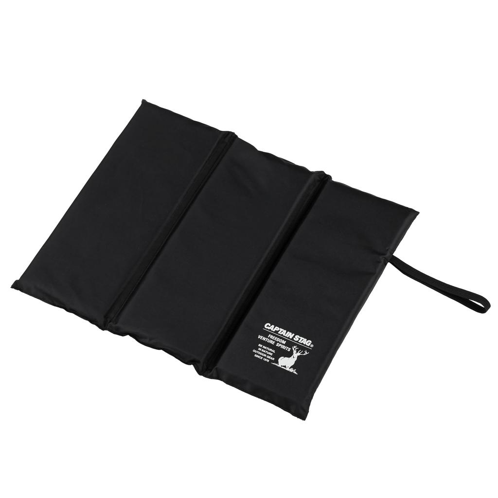 CAPTAIN STAG Mat Cushion Zabuton FD Zabuton Black UY-7082