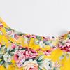Spring/Autumn Floral Cotton Long-Sleeve Princess Dress for Girls