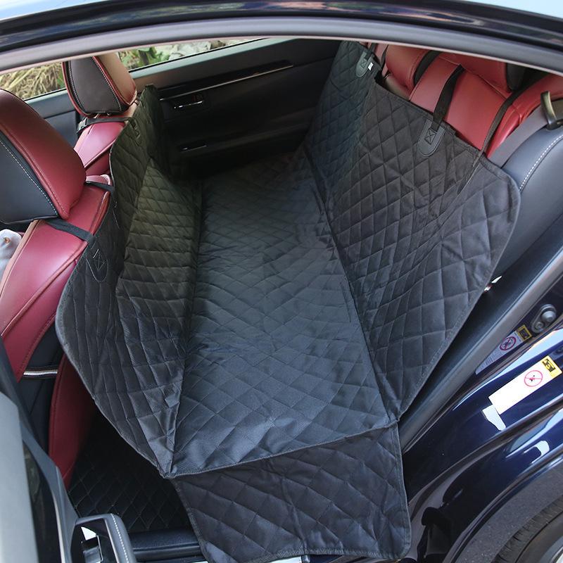 Waterproof Oxford Cloth Car Pet Seat Cover - Thickened, Stain-resistant Rear Seat Mat