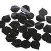 Nationalflaggen Dartflights: Einfarbige Feder-Accessoires.