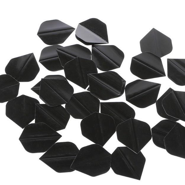 Nationalflaggen Dartflights: Einfarbige Feder-Accessoires.