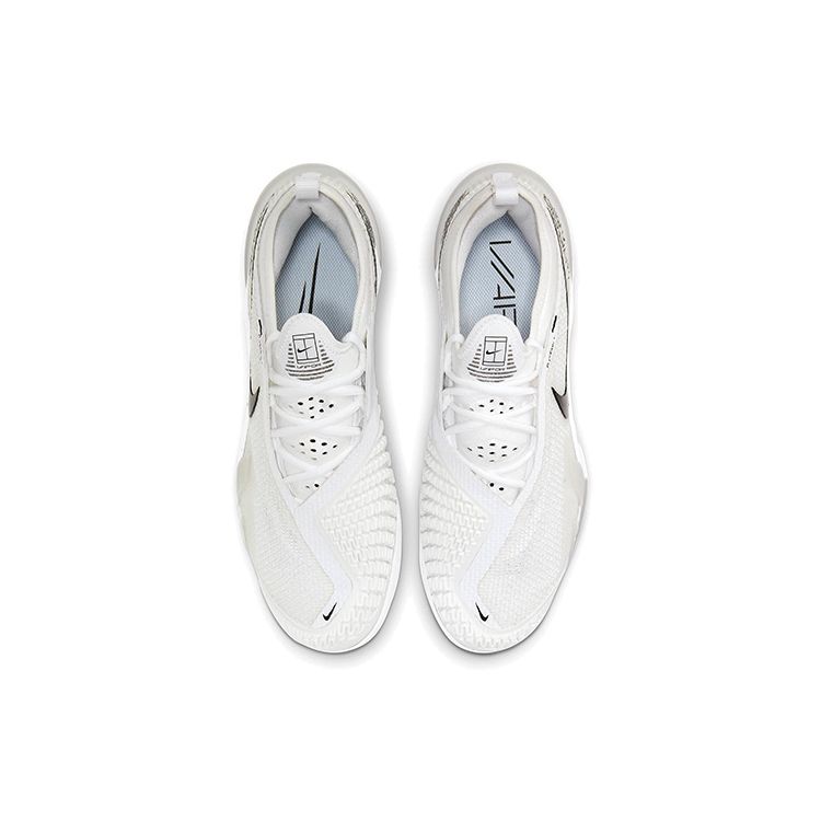 Nike Court React Vapor Nxt HC Biały Szary Mglisty Czarny CV0724-101