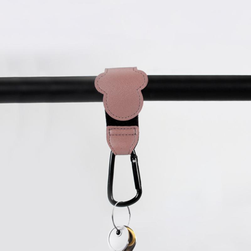 Cartoon baby stroller no punching magic tape hook universal baby stroller hanging bag storage fixing buckle