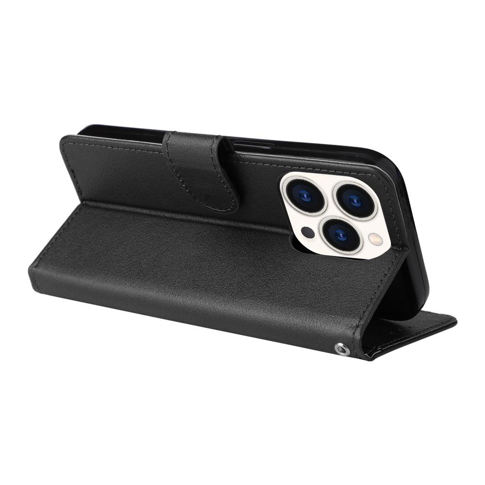For iPhone 15 Pro Cases PU Leather Phone Cover Cell Phone Case Wallet with Stand Function