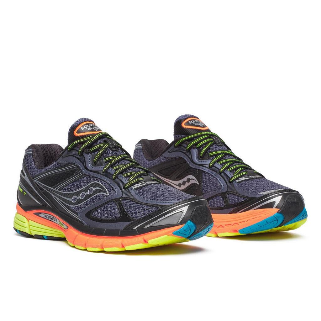 Saucony ProGrid Guide 7 Men Grey/Multi Retro Running Shoes S70936-13