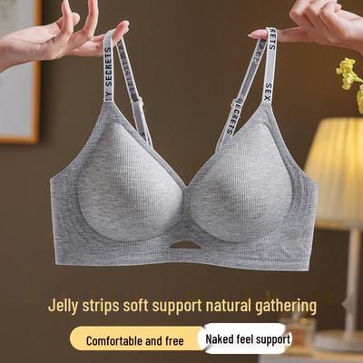 Soutien-gorge sans armatures sans coutures: Doux, Respirant, Soutien Latéral pour un Beau Dos et un Petit Buste Amélioré.