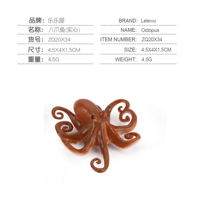 Mini Sea Animal Action Figure Dolphin Shark Whale Turtle Marine Creatures Model Ornaments Gifts For Boys Girls