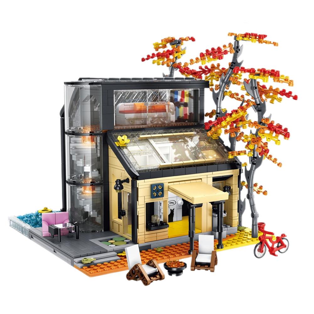 Creative Expert Moc Dream Cottage Maple Forest Villa Street View Модель Строительные — фото 4