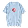 Slayyyter WOR$T GIRL IN AMERICA Tricou cu Mânecă Scurtă 100% Bumbac Tricouri Bărbați Larg Casual Gât Rotund Tricouri la Modă Grafic Merch Unisex Tricou Anime