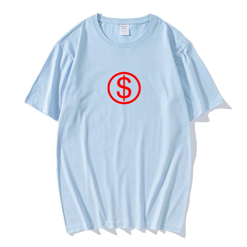 Slayyyter WOR$T GIRL IN AMERICA Tricou cu Mânecă Scurtă 100% Bumbac Tricouri Bărbați Larg Casual Gât Rotund Tricouri la Modă Grafic Merch Unisex Tricou Anime