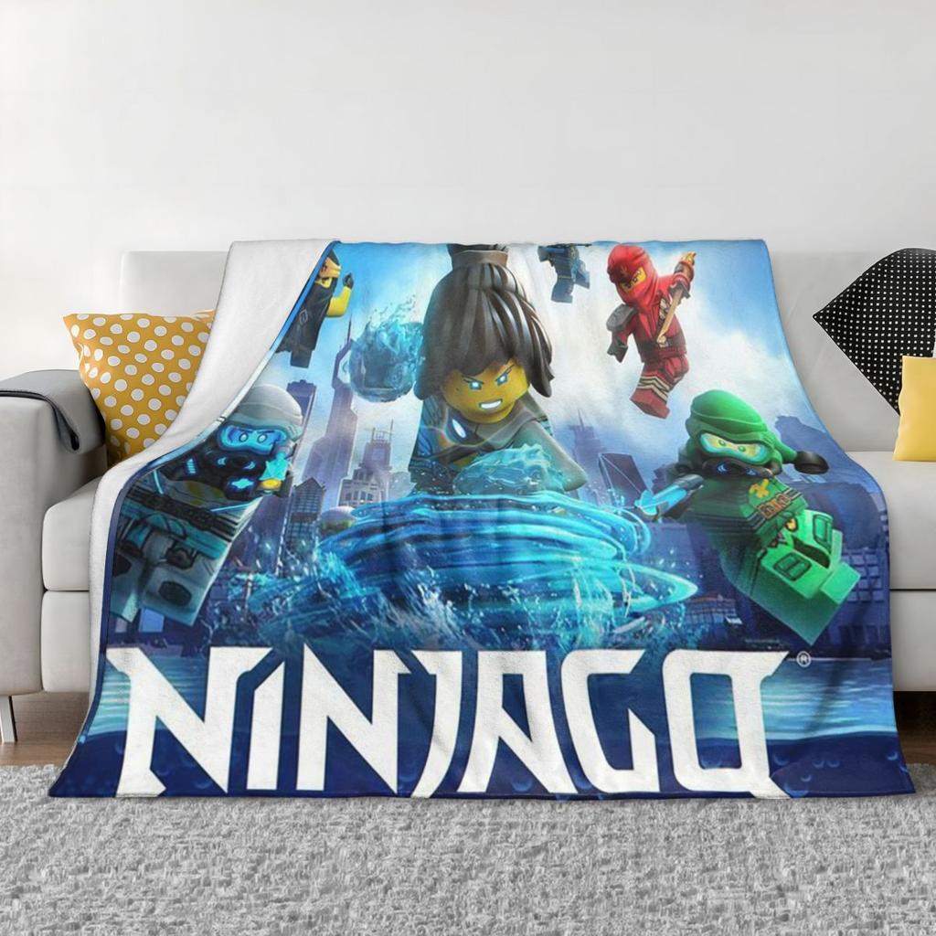 Ninjagos Blanket Soft Warm Flannel Throw Blanket Bedding for Bed Living room Picnic Travel Home Couch