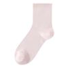 Women's Spring and Summer Ultra Thin Roll Edge Loose Mouth Month Son Breathable Tube Stack Socks