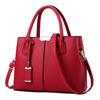 Shaping PU Leather Handbag  Stylish Versatile Tote Shoulder Bag  Large Capacity Crossbody Bag with Adjustable Straps Zip Closure