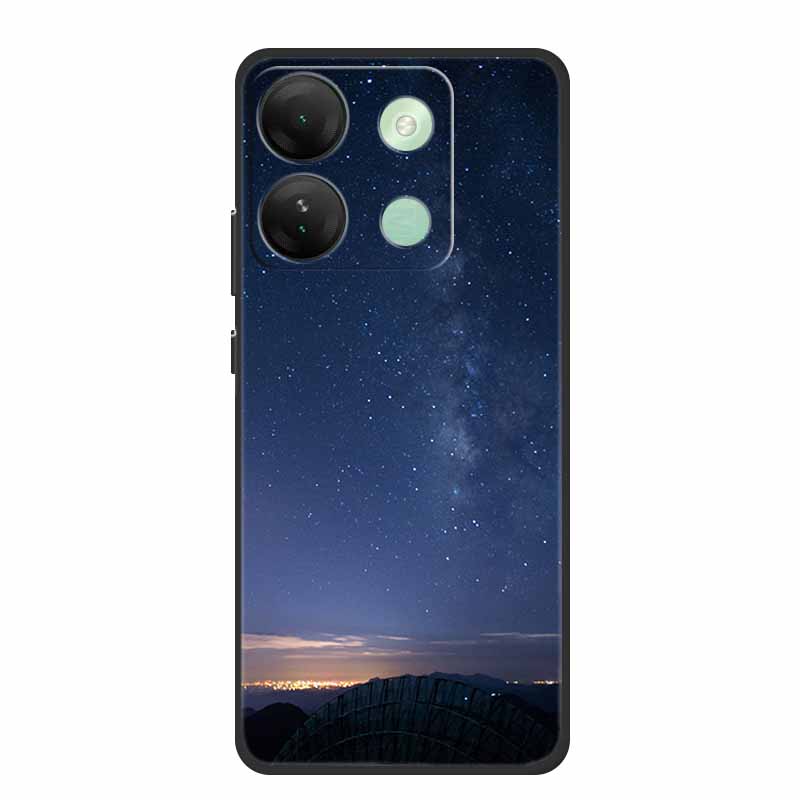 For Infinix Smart 7 HD Plus Case Black Silicone Soft Back Cover Case For Infinix Smart 7 Plus HD Phone Case Smart7 HD 7Plus Capa
