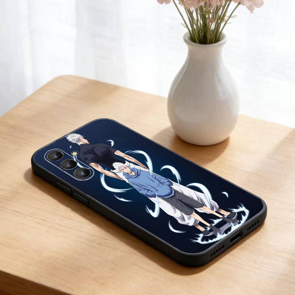 S-Satoru Gojo S-Suguru Geto Handyhülle Für Samsung Galaxy A73,21,22,32,71,53,52,51,80,5G Weiche Schwarze Hülle