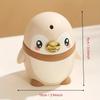 Automatic Push-Out Toothpick Dispenser - Cute Penguin-Shaped Portable Toothpick Holder Plastic Case Adults Penguin Design
