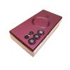 Suitable for Samsung S25 Ultra Mobile Phone Case Magnetic Metal Paint S24FE Glass Lens Film S23Plus All Inclusive Case