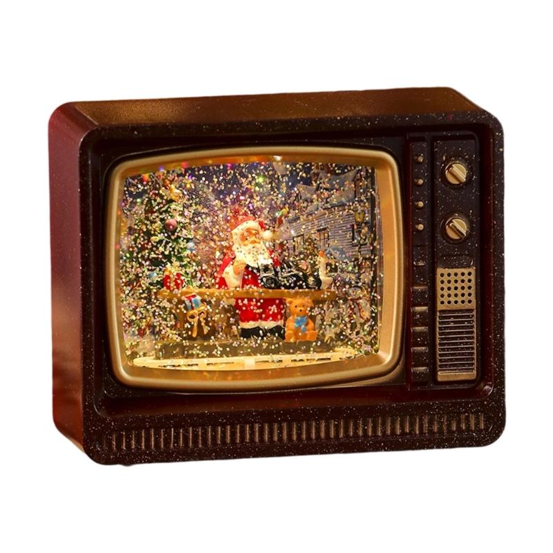 Ziemassvētku rotājumi Retro stila lampa, Muzikāla