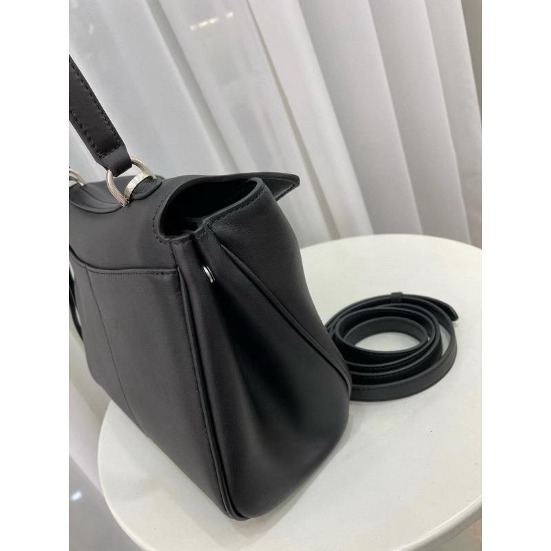 New high-end cowhide leather tote bag KL bag underarm bag shoulder crossbody handbag bag women's bag