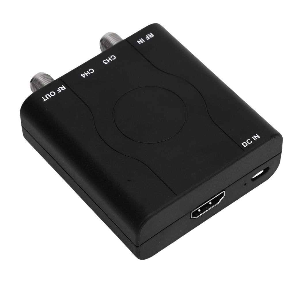 HD to RF Modulator HDM61 1080P PAL Control HD Multimedia Coaxial Converter for NTSC Format Output Ho