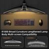 Curved Monitor Light Bar 3 Color Dimming Applicable To All Screens No Screen Glare Eye Caring for Desk/Office/Home/Game
