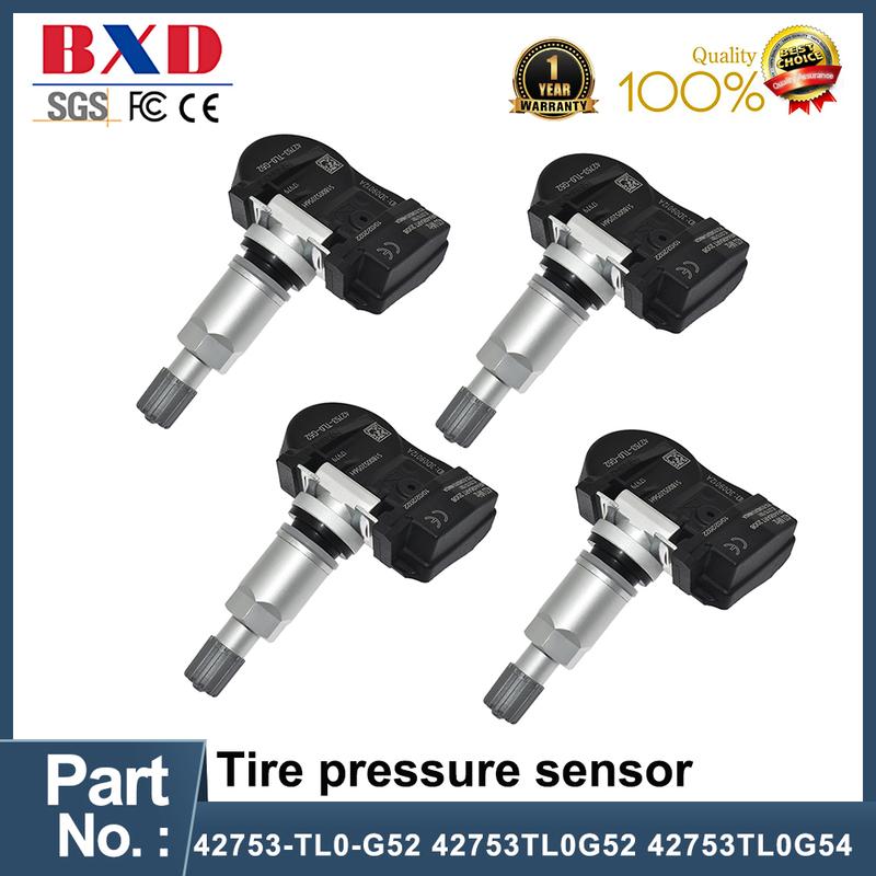 433Mhz TPMS Tire Pressure Sensor 42753-TL0-G52 42753TL0G52 42753TL0G54 For Honda Civic Odyssey Pilot Ridgeline Acura NSX RDX TLX