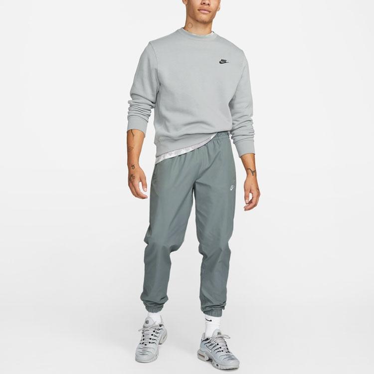 Men's Nike Nsw Spe Wvn Athleisure Casual Sports Woven Bundle Feet Long Pants/Trousers Gray DD5311-084
