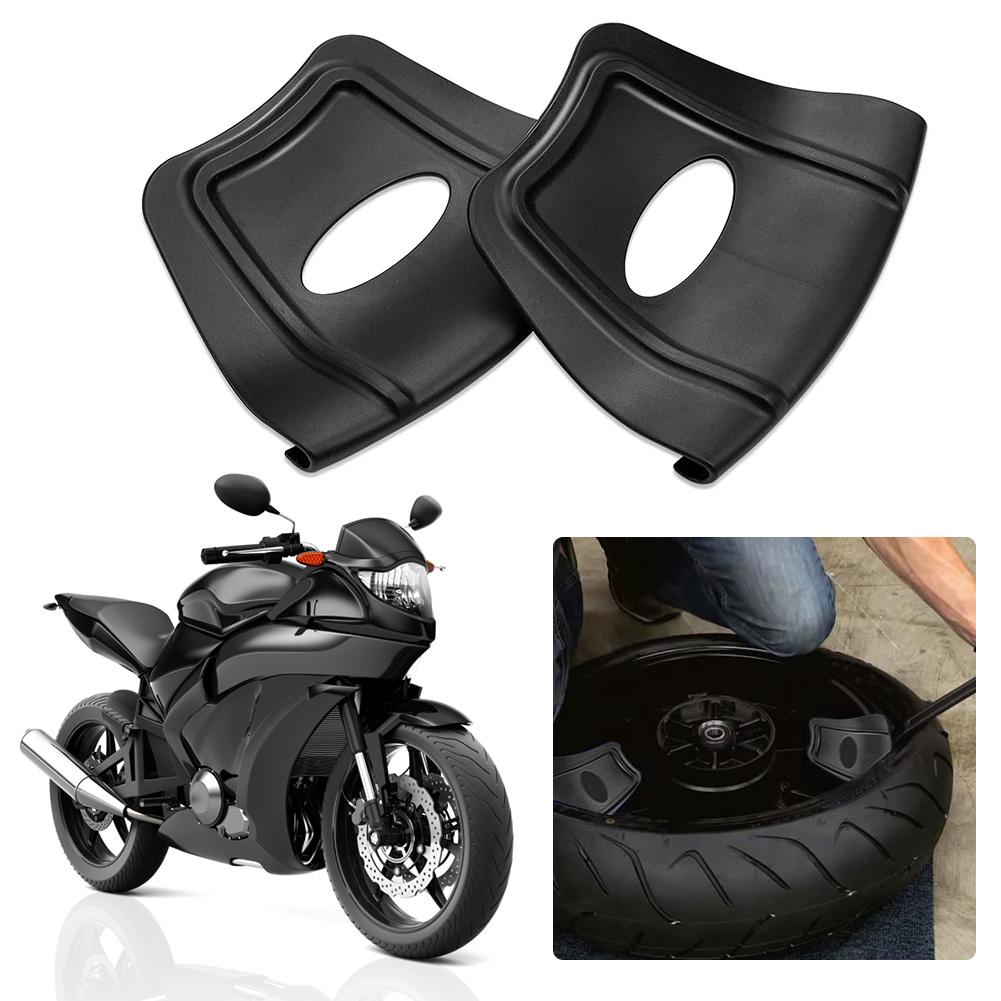 2Pcs Motorcycle Tyre Tire Installation Rim Protectors Rim Shields Guards Wheel ATV Quad Tire