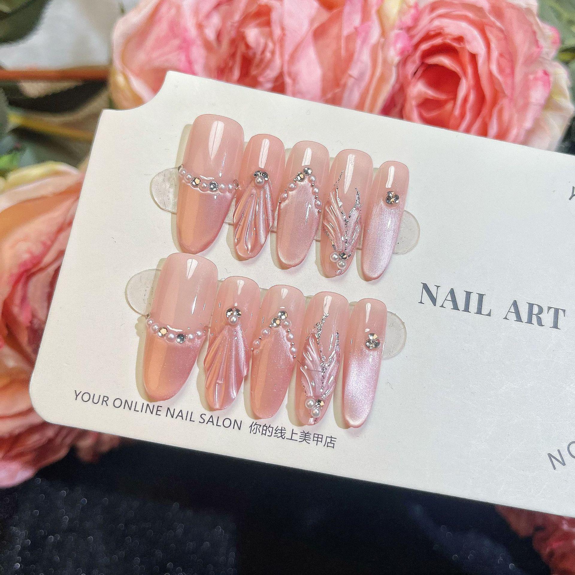 

Пурпурный принцессный кошачий глаз: Ручная работа, Высококлассный, Универсальный маникюр в сказочном стиле Small