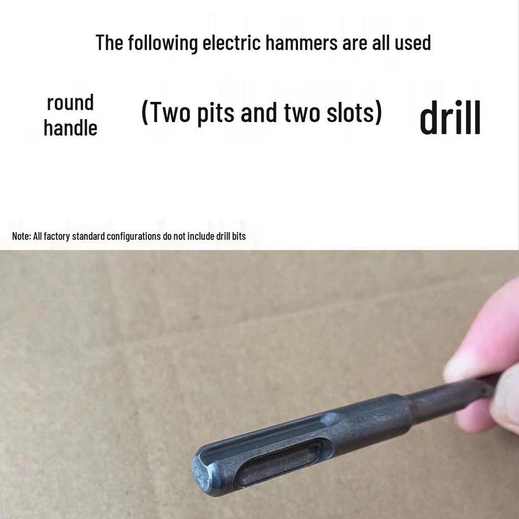 Dual-Purpose High-Power Electric Hammer & Drill: Light-Duty, Multi-Function, Industrial-Grade Tool for Home and Industry Use.