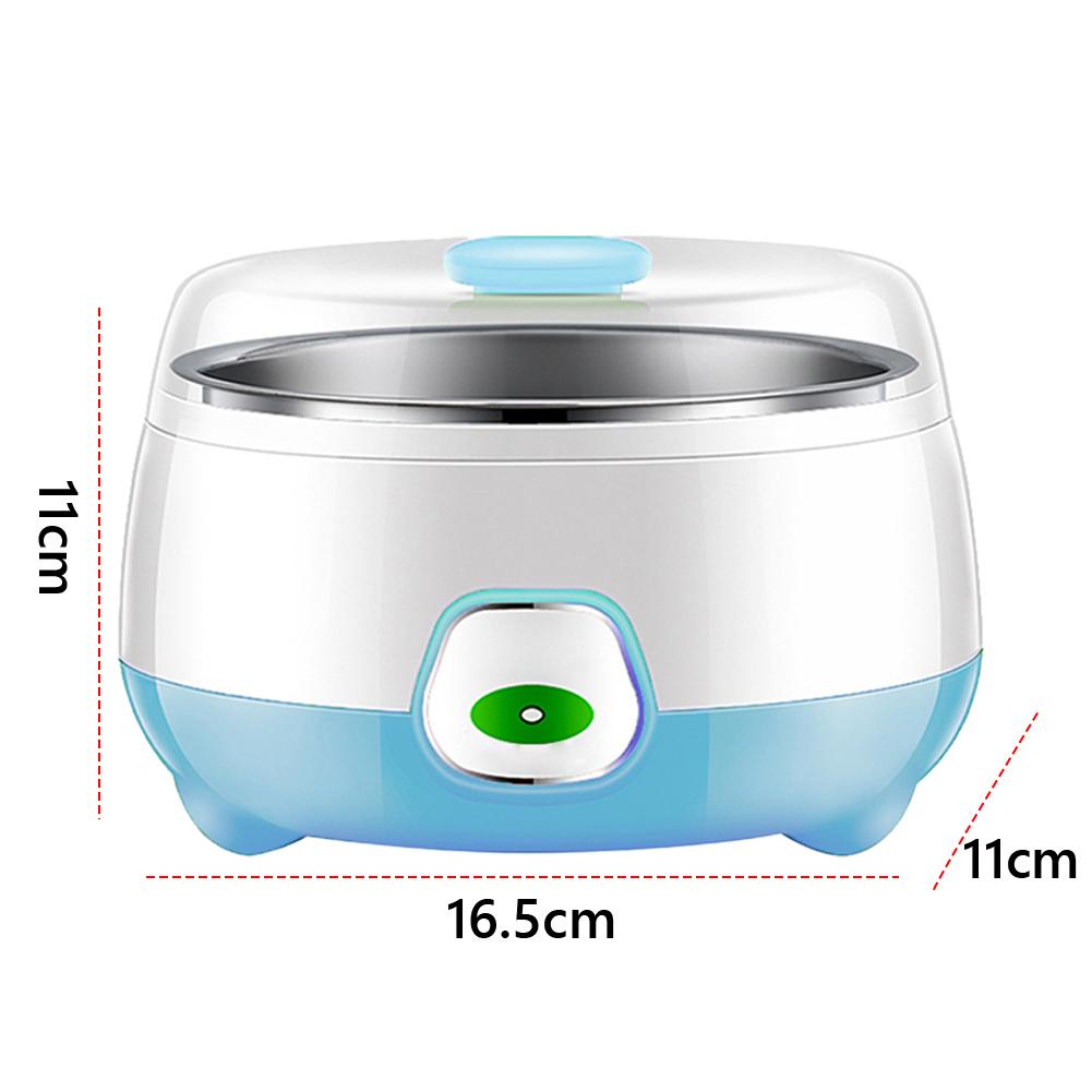 1L Automatic Yogurt Machine Multifunctional Electric Mini Yogurt Maker Stainless Steel Household Rice Wine Maker for DIY Yogurt