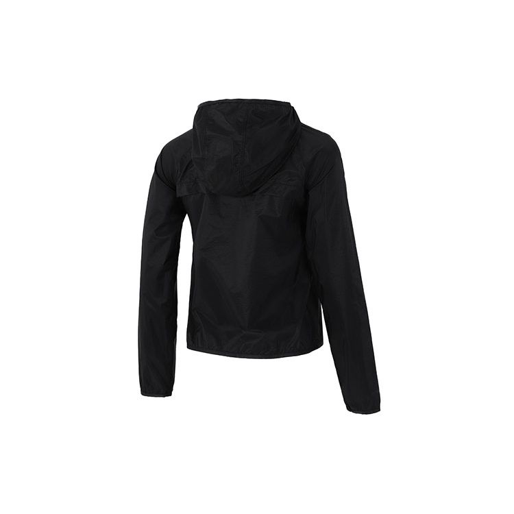 Under Armour Qualifier Casual Sports Zip-Up Hooded Jacket Women jackets Black 1326558-002